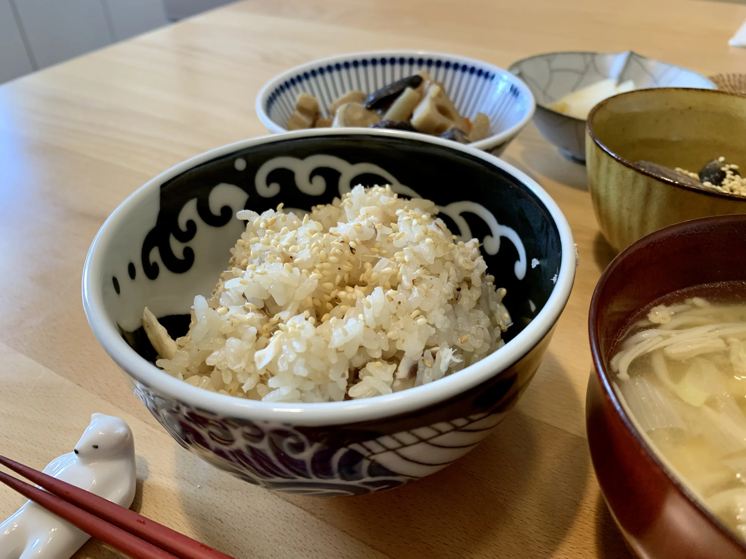 ある日の鯛めし